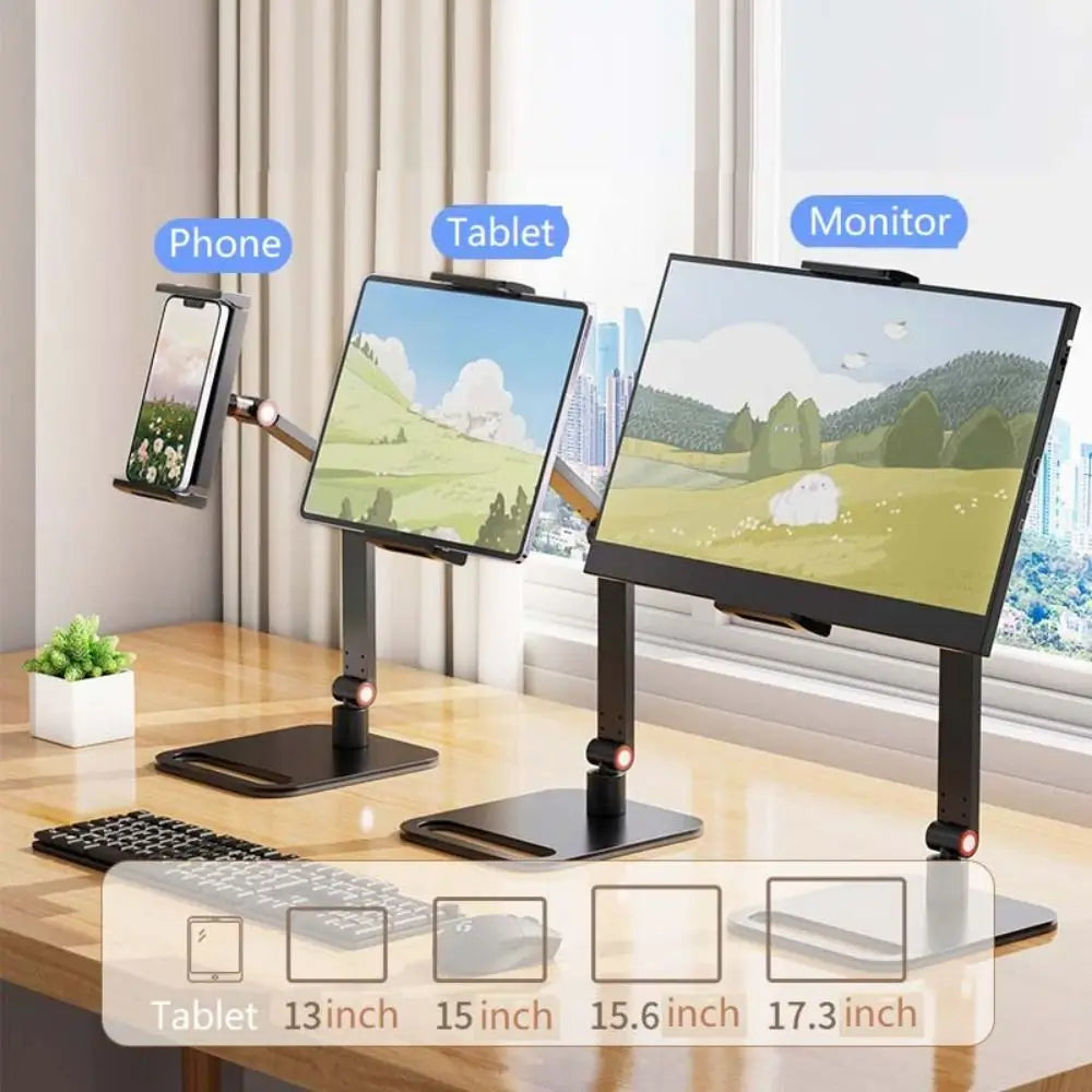 Universal Expandable Monitor Desk Holder Adjustable 360 Swiv