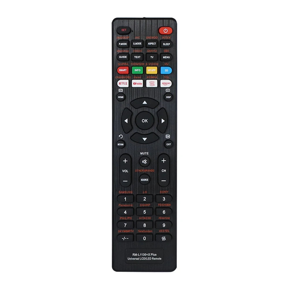 NEWEST Replacement Rm-L1130+X RM-L1130+X plus Universal TV Remote Control Controller For All Brand Smart LCD Television