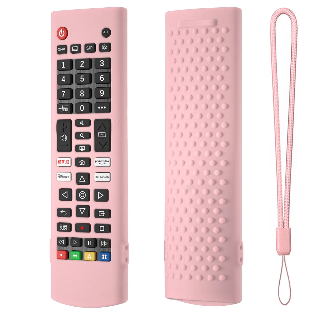 New For LG AKB76040302 LG AKB75375604 Remote Control Case Soft Silicone Protective Cover Compatible Replacement Accessories