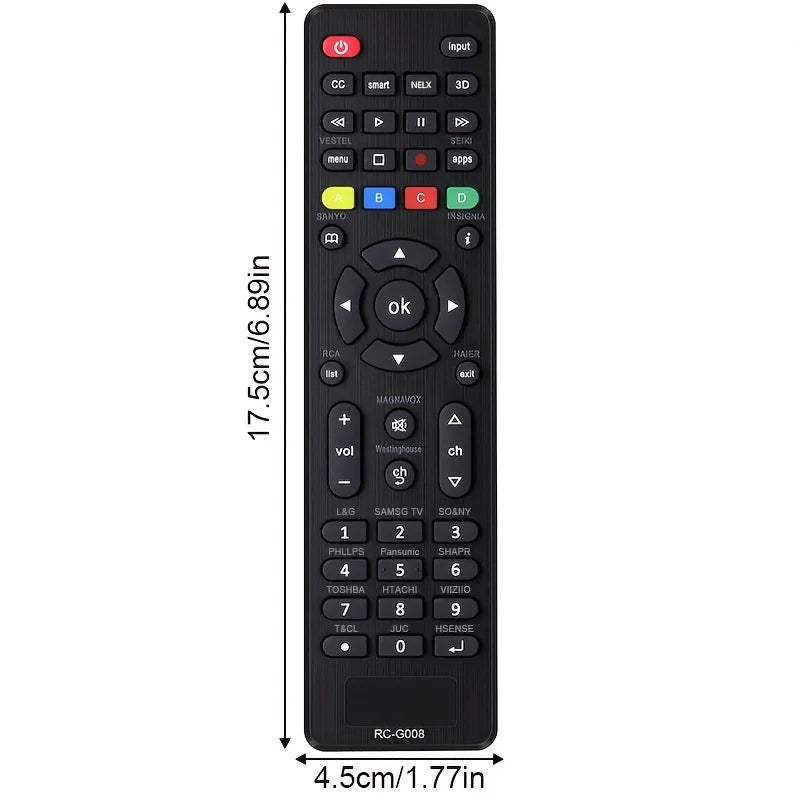 Universal TV Remote Control Suitable for LG Samsung TCL Sony