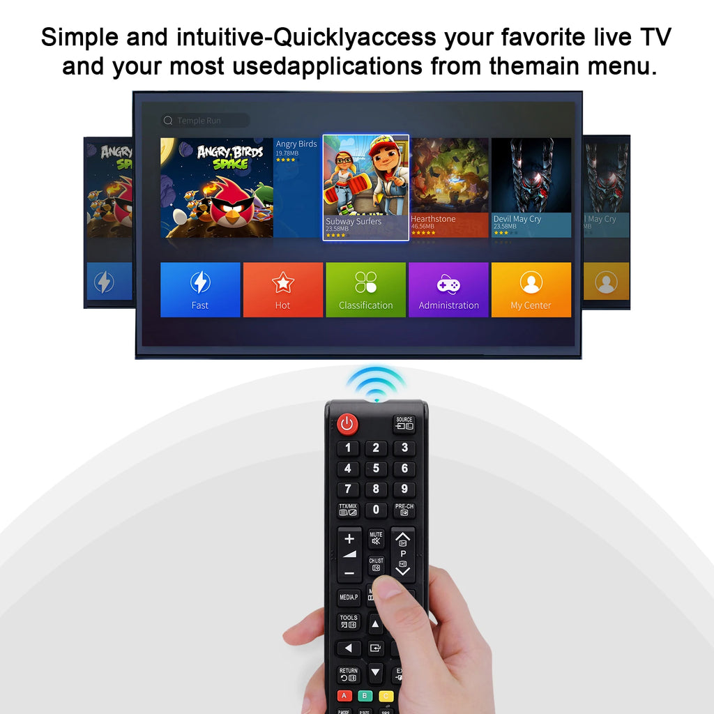 Universal for Samsung Tv Remote 替换 for Samsung Smart Tv - Le