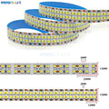 5m Double Row 2835 Flexible LED Strip 240leds/m 480leds/m Co