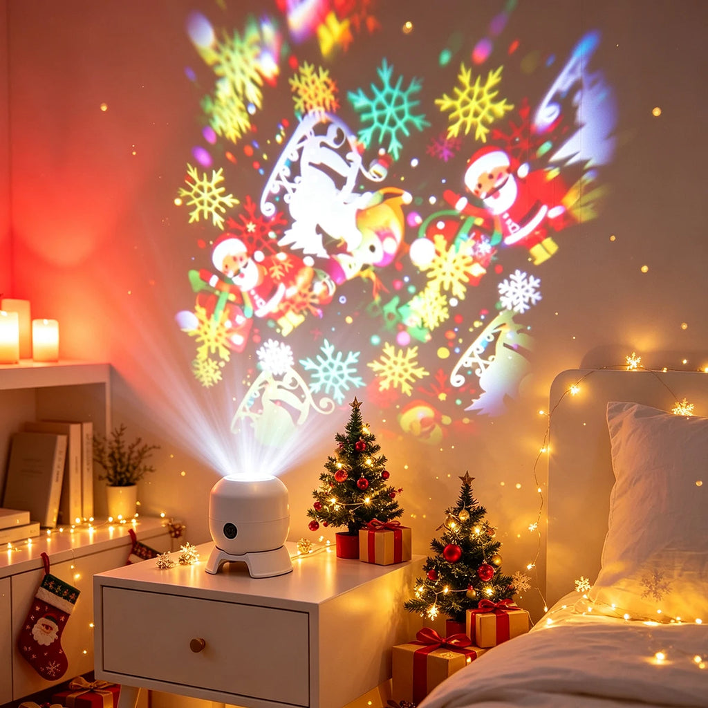 Christmas Projector Light 22 Patterns Rotating LED Projectio