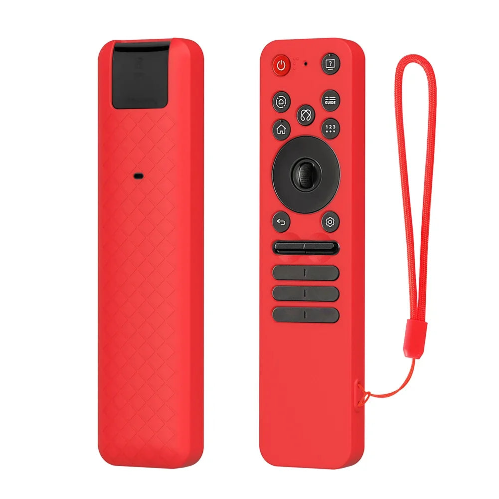 TV Remote Control Cover Anti-Slip Silicone Case Lightweight Shockproof Compatible with 2025 LG OLED Smart TV