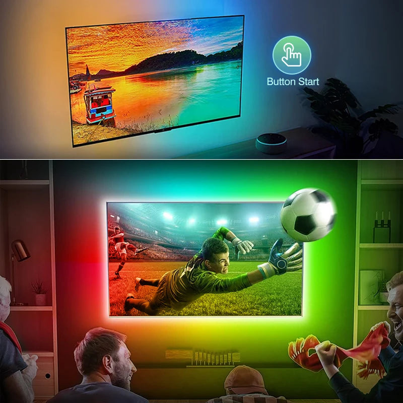 Christmas Ambient TV LED Backlight Sync to Screen For 40-130