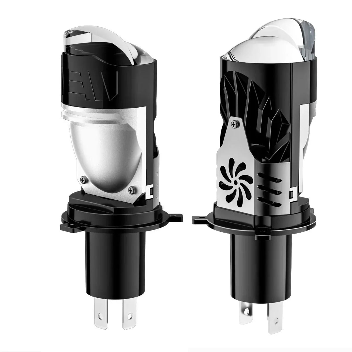 H4 Bi LED Mini Projector Lens LED Car Headlight Bulb 20000LM 100W CANBUS Turbo Auto Bulb H4 High Low Light Fog lamp bulb 12V