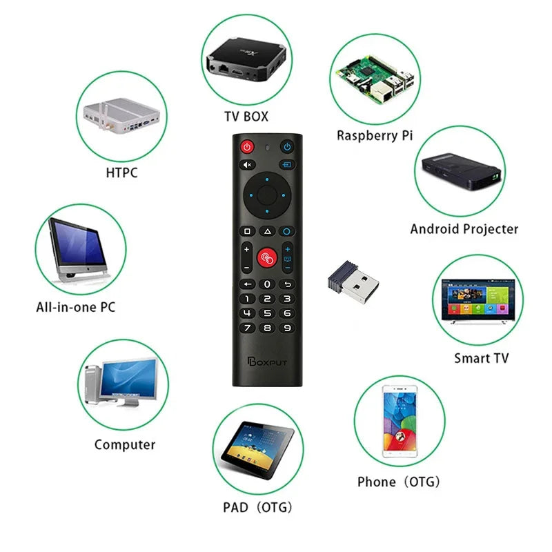 BOXPUT BPR3S Plus BPR2S Plus G10S Air Mouse Voice Remote Blu