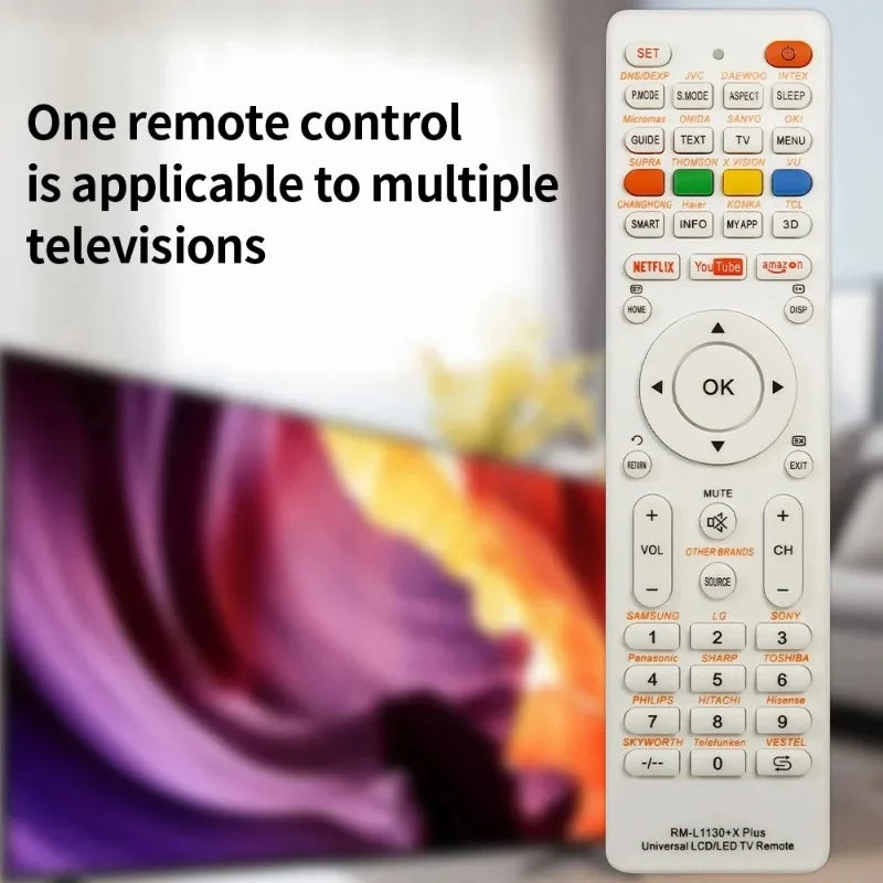 New Universal RM-L1130+X Replacement Remote Control For All 
