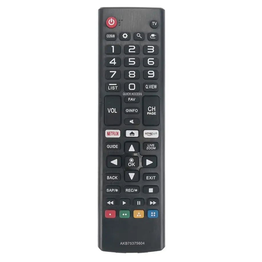 New AKB75375604 Remote Control for Replace Remote HD TV AKB7