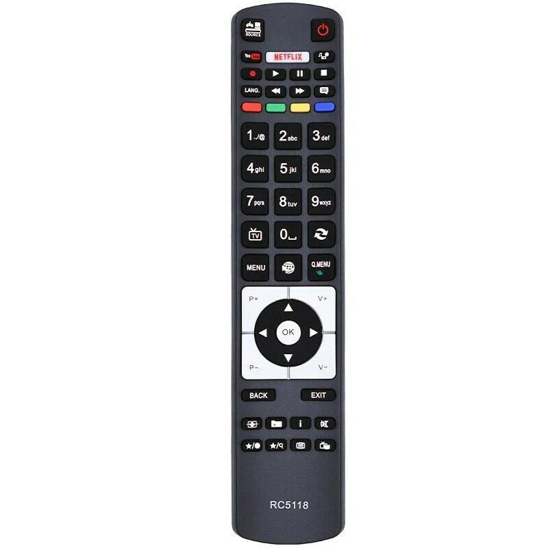 New Replacement RC5118 For Hitachi LED TV Remote Control LE4