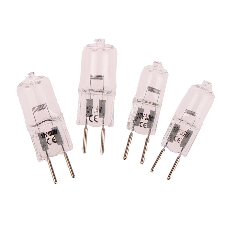 1pcs 12V G6.35 35W 50W 75W 100W Halogen Lamp Beads Suitable 