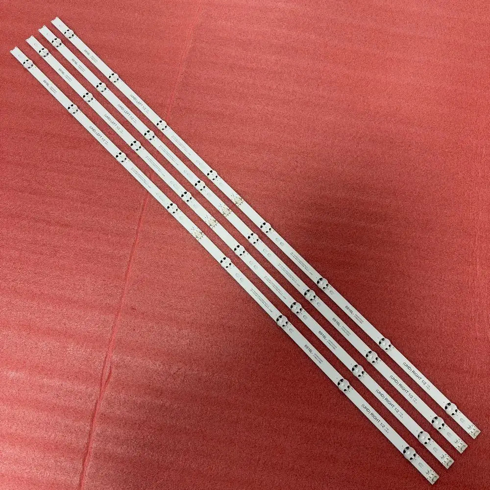 8 PCS/set LED Backlight Strip for TV 49UH603V 49UH620V 49UH6
