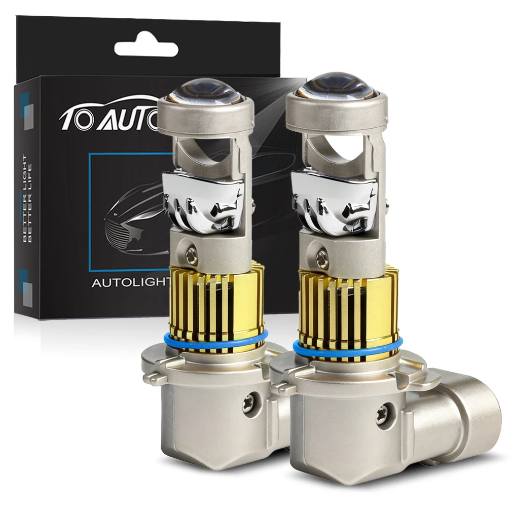 H8 H11 LED Headlight Lens Projector 30000LM Car Light Bulbs HB3 9005 HB4 9006 LED Canbus Auto Motorcycle Lamps Plug & Play