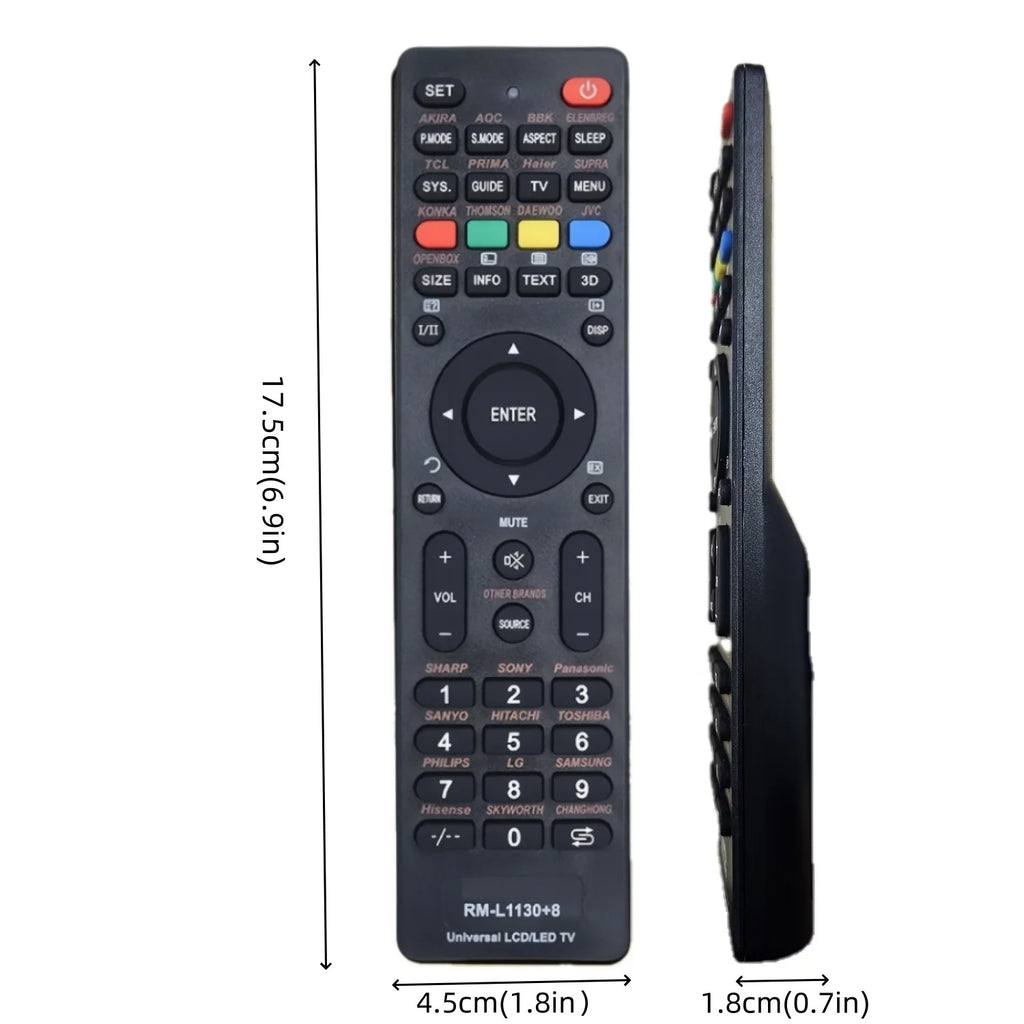 Universal RM-L1130+8 Remote Control For All Brand Smart Remo