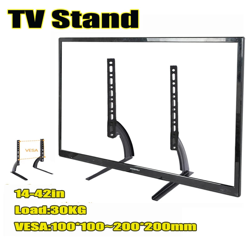BEISHI Table Top TV Stand Pedestal for 14-42 Inch LCD /LED/O