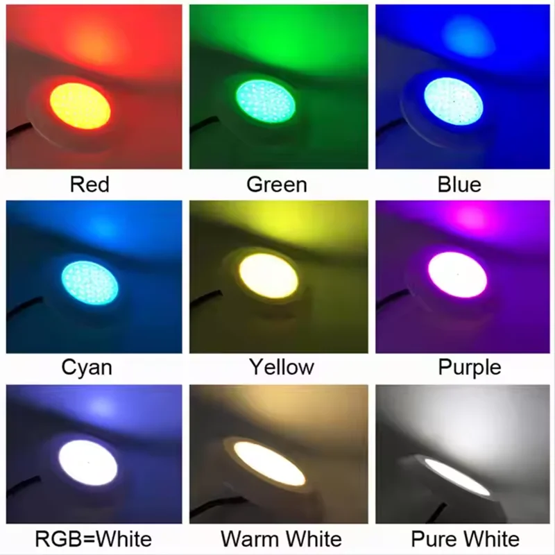 DC12V Led Pool Light Waterproof IP68 12W Submersible Light U