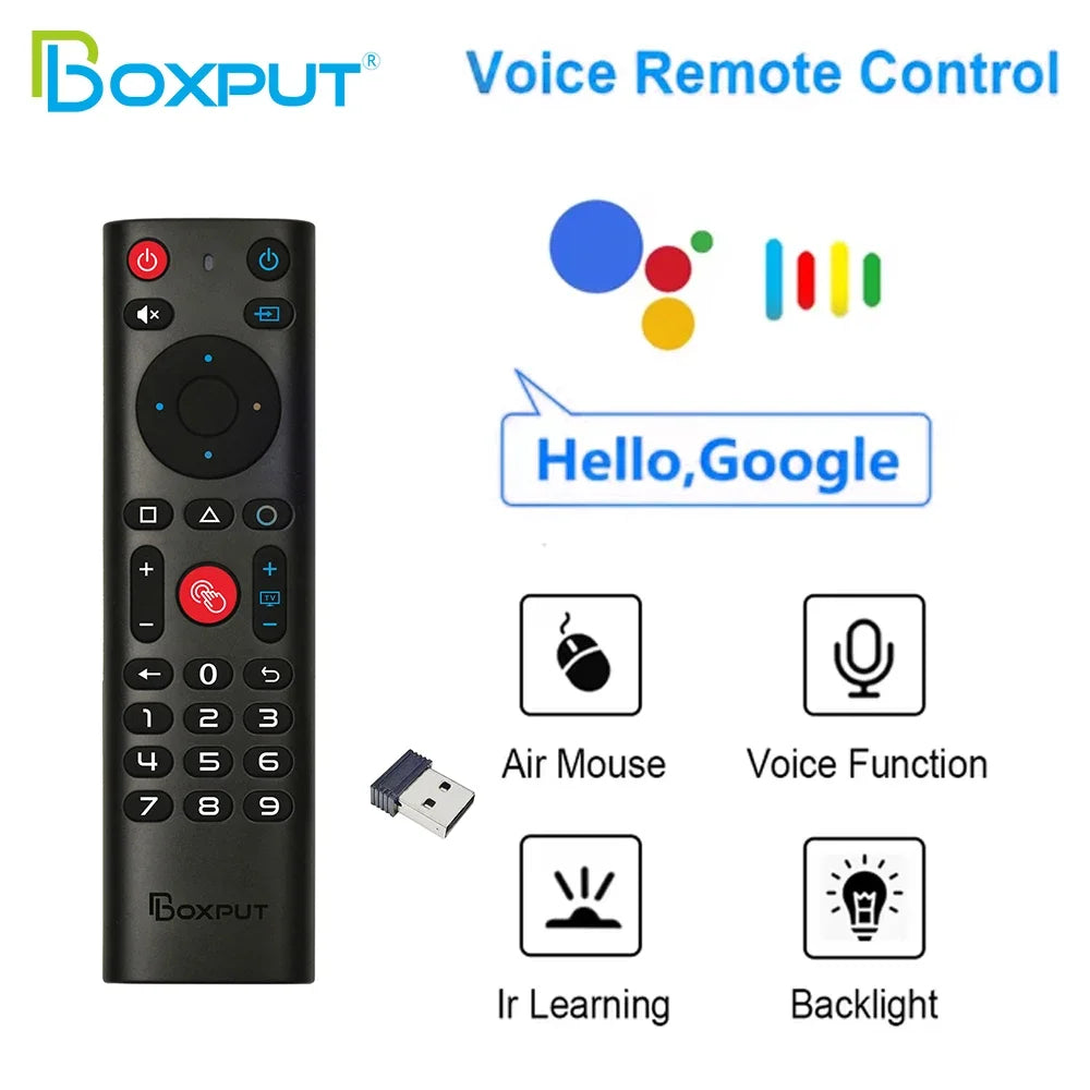 BOXPUT BPR3S Plus BPR2S Plus G10S Air Mouse Voice Remote Blu