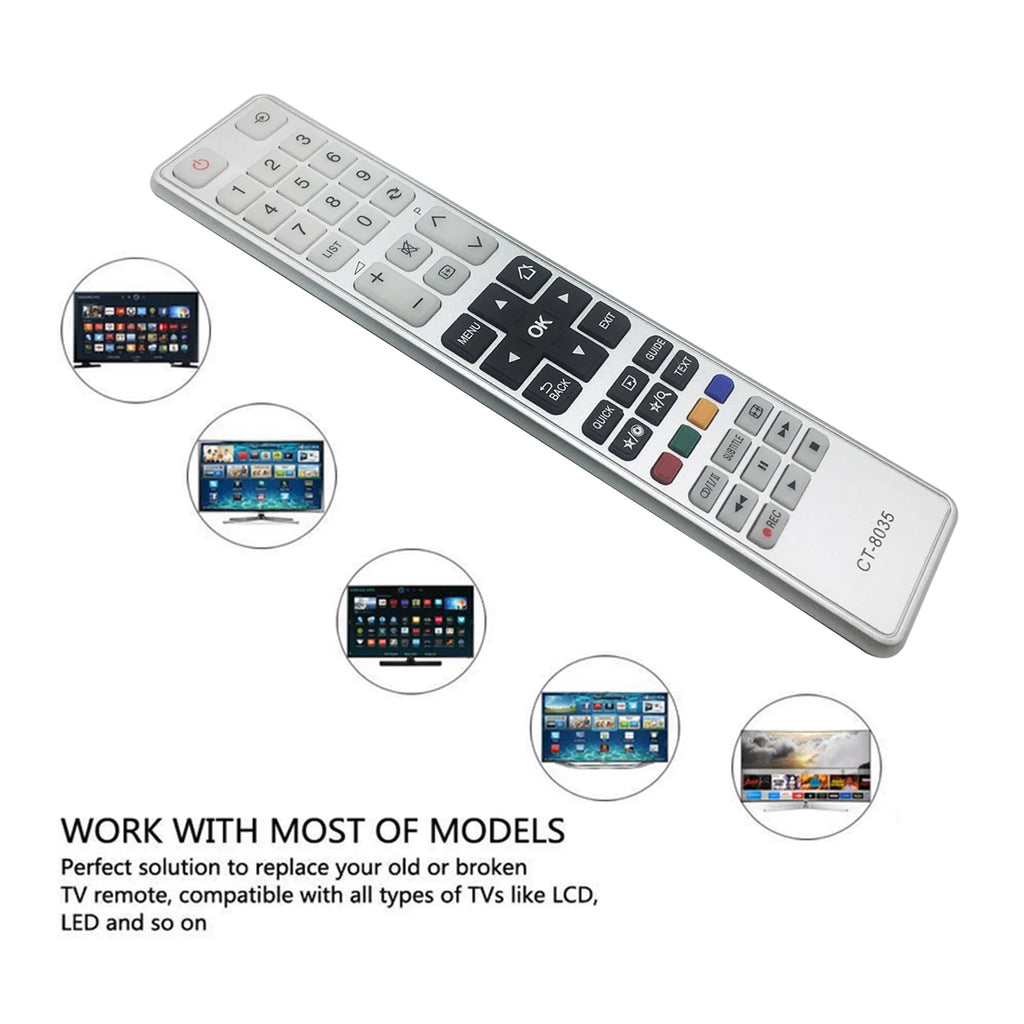 Universal Replacement CT-8035 for Toshiba LCD LED TV Remote 