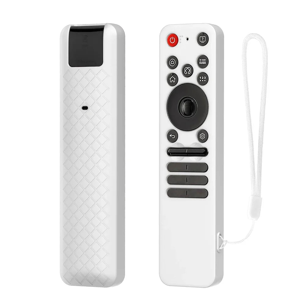 TV Remote Control Cover Anti-Slip Silicone Case Lightweight Shockproof Compatible with 2025 LG OLED Smart TV