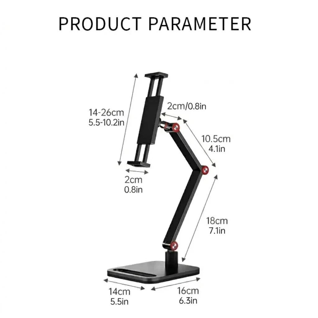 Universal Expandable Monitor Desk Holder Adjustable 360 Swiv