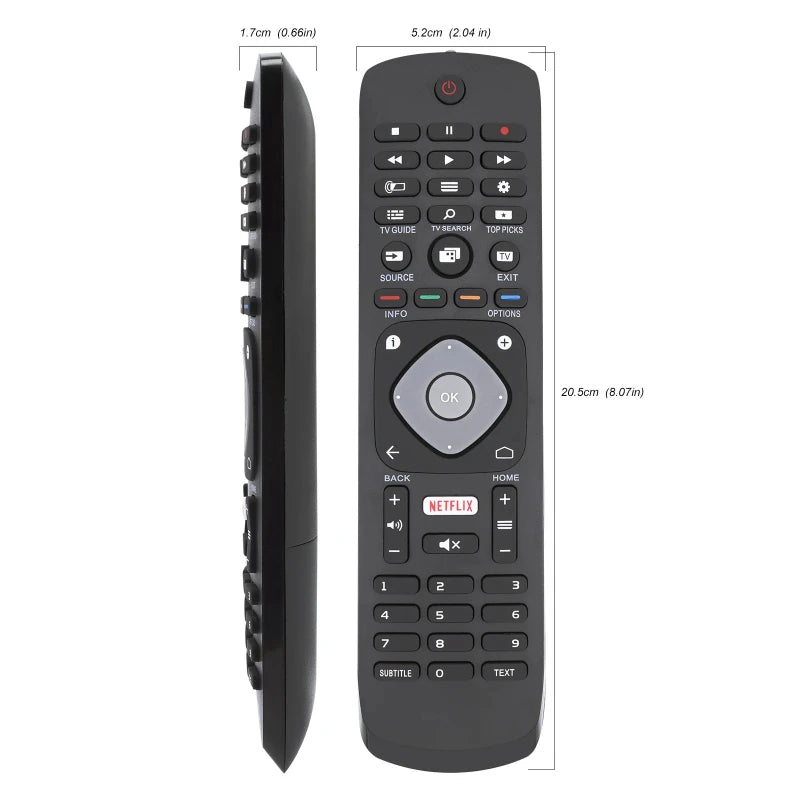 Universal Remote Control Netflix Buttons for Philips LCD LED