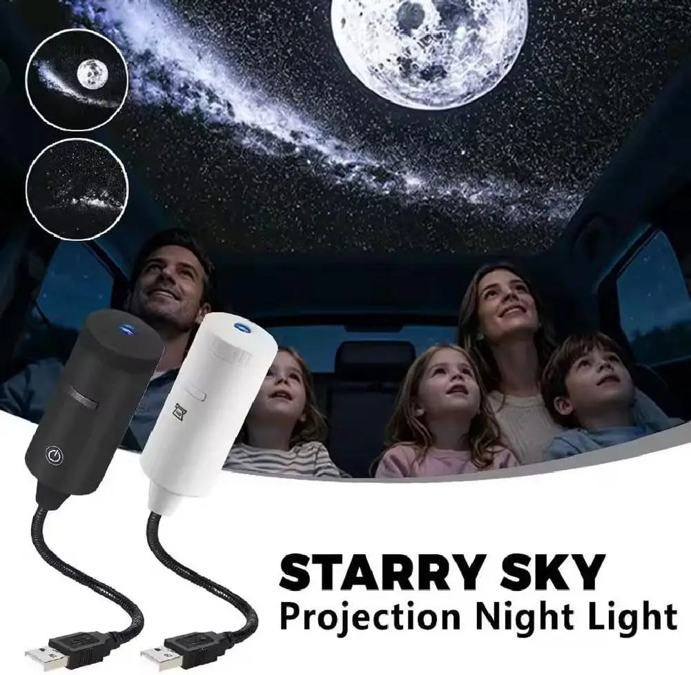 Galaxy Ambient Projector Lamp Plug and Play & Versatile Chan