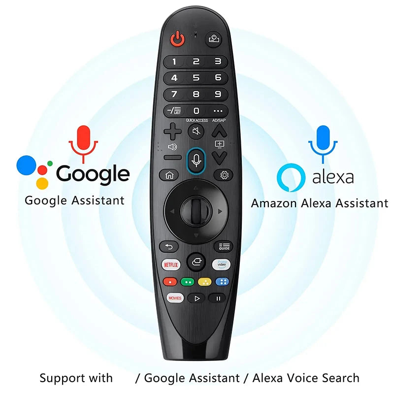 Universal Voice Magic Remote Replacement For Smart 4K HD TV 