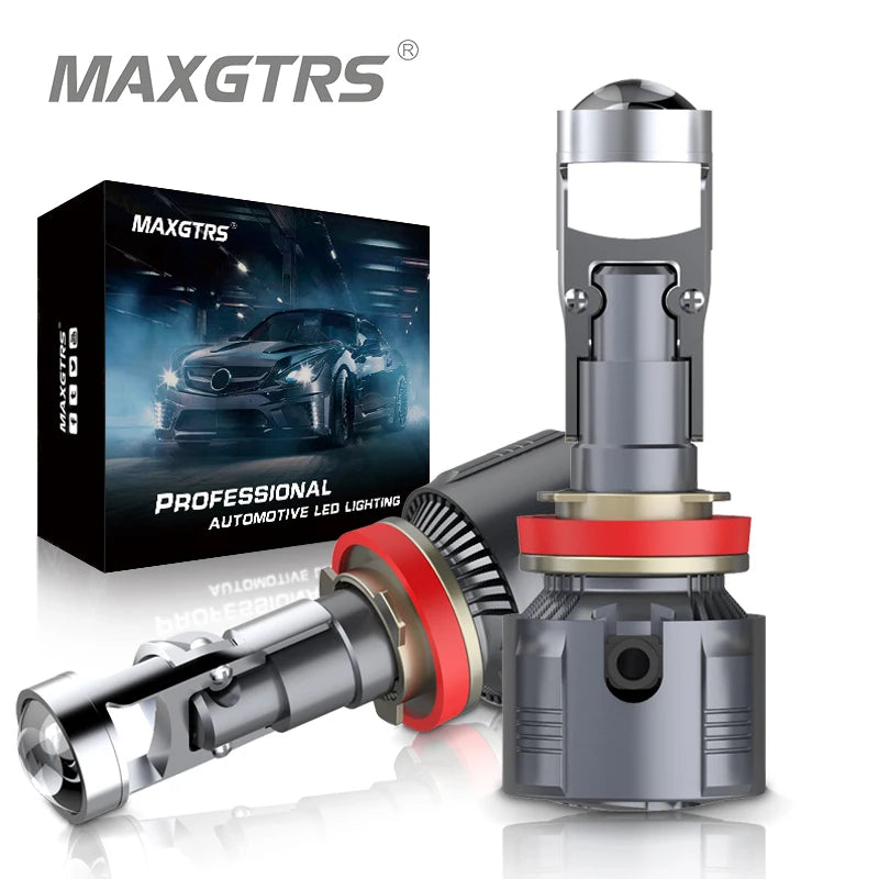 Maxgtrs H4 H7 Led Projector Lens H8 H11 9005 HB3 9006 HB4 90