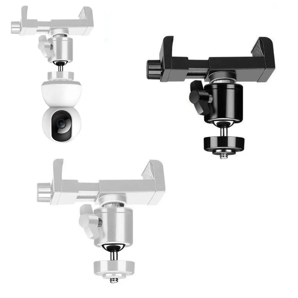 With 1/4 Screw 360 Rotation Mini Camera Holder No Punching A