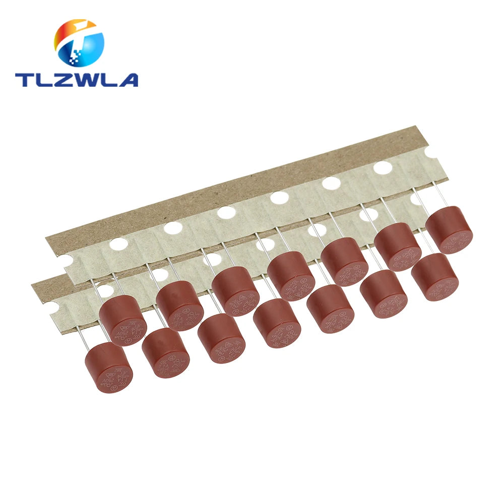 10PCS Round Fuse Slow Blow 500mA 1A 2A 2.5A 3.15A 4A 5A 6.3A
