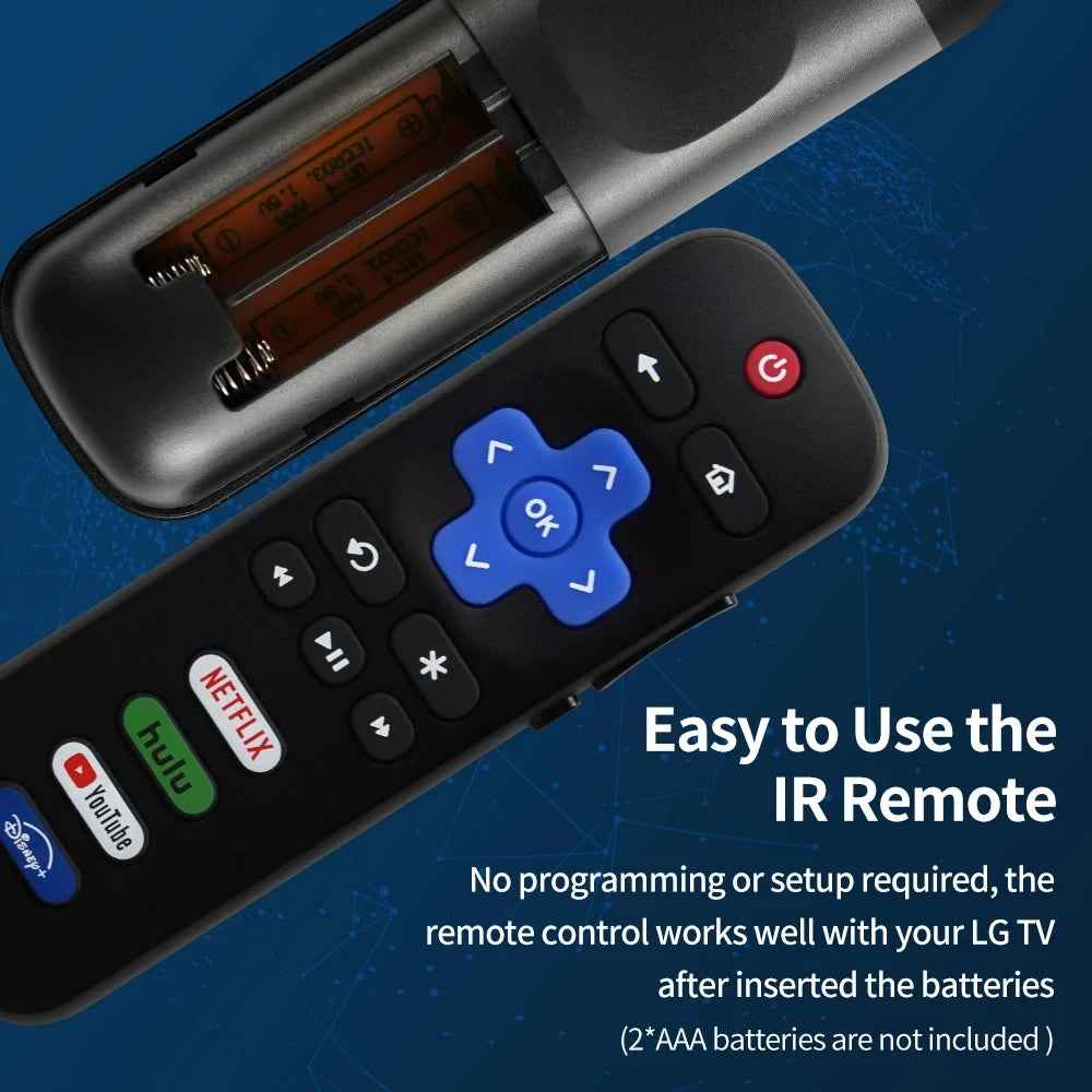 RC280A Replacement Remote Applicable for TCL Roku TV 55UP120