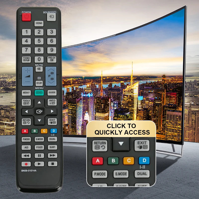 BN59-01014A Remote for Samsung Universal Remote Control Repl