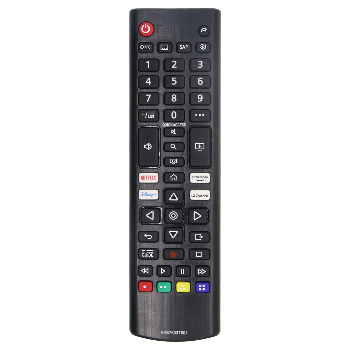 Universal Remote Control AKB76037601 for All Models LG TV LE