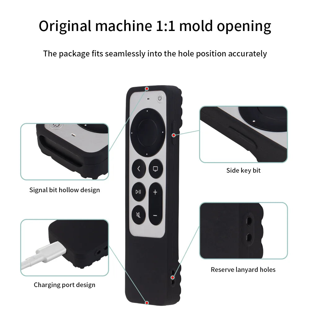 Universal Silicone Remote Protective Shell For Apple TV 4K S