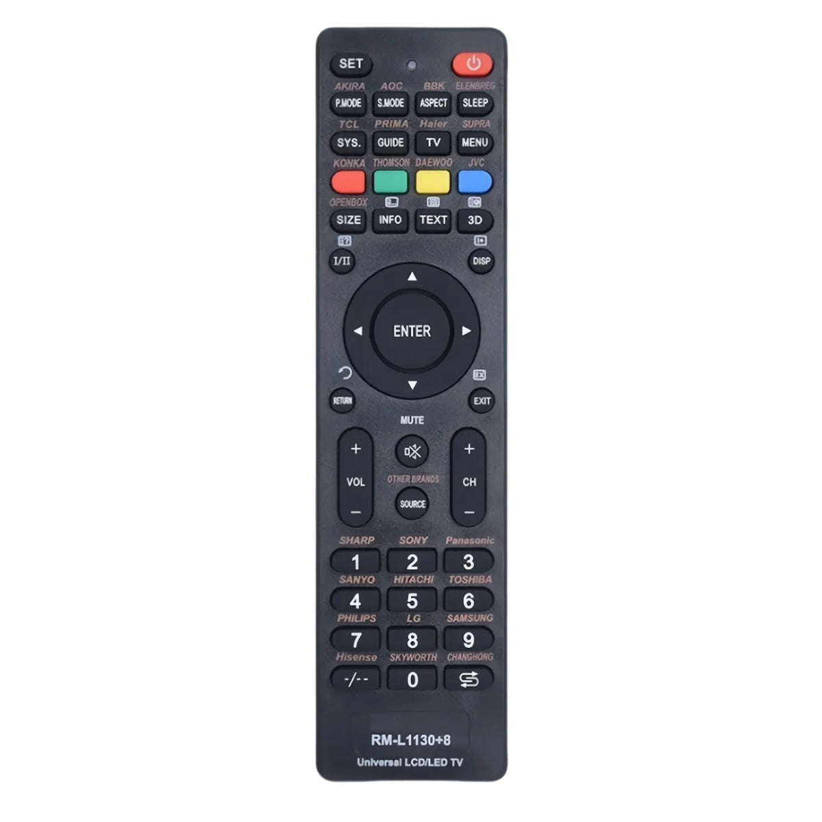 Universal RM-L1130+8 Remote Control For All Brand Smart Remo