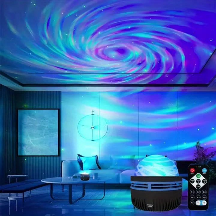 Galaxy Projector RGB Star Projector USB Powered Remote Contr