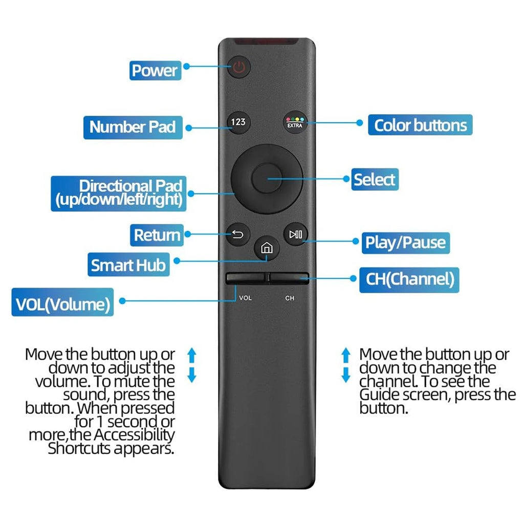 BN59-01259B BN59-01259D REPLACEMENT FOR SAMSG HD 4K SMART TV