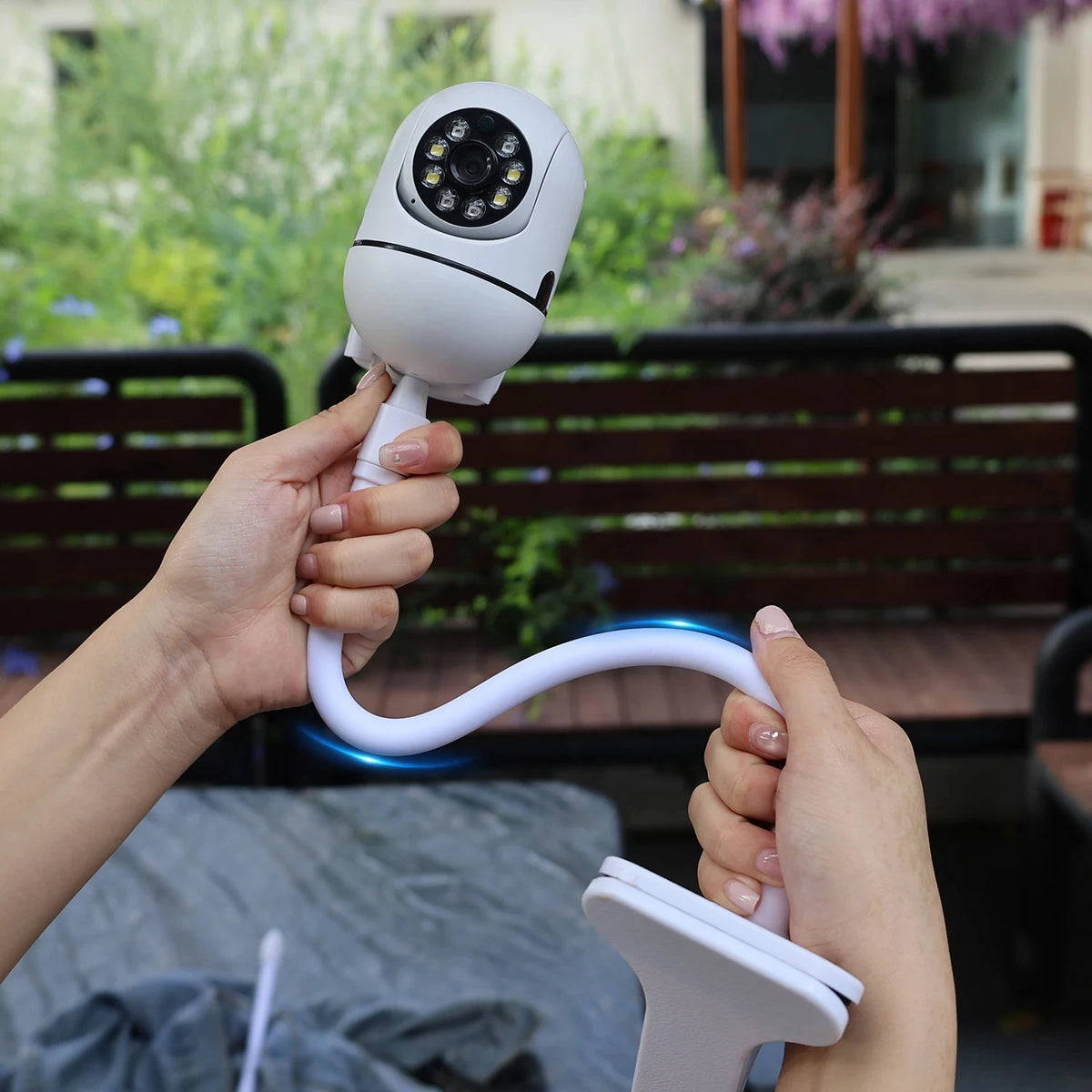 Protable Flexible Camera Clamp Mount Baby Monitor Camera Hol