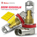 2PCS H7 LED Projector Lens H4 H8 H11 9005 HB3 9006 HB4 Led C