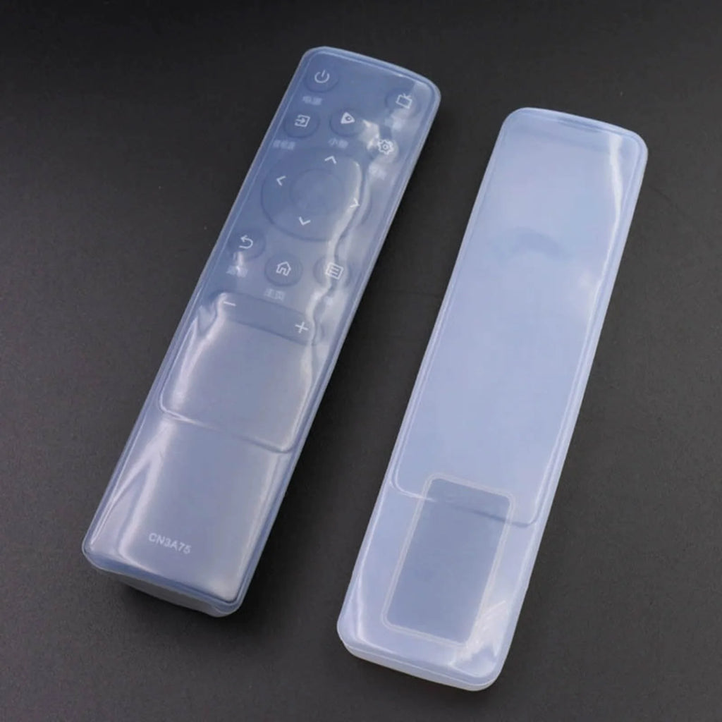 Transparent Silicone Smart TV Remote Cover for Shockproof Dustproof Waterproof Protective Case Universal Fit