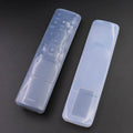 Transparent Silicone Smart TV Remote Cover for Shockproof Dustproof Waterproof Protective Case Universal Fit