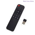 NC 1Pcs Plastic TV Box Wireless Remote Control USB Receiver 