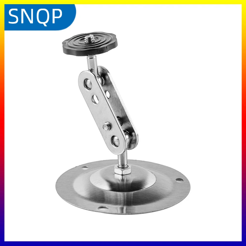 1 Pcs Wall Mount Bracket Installation Monitor Holder Security Rotary CCTV Surveillance Camera Stand
