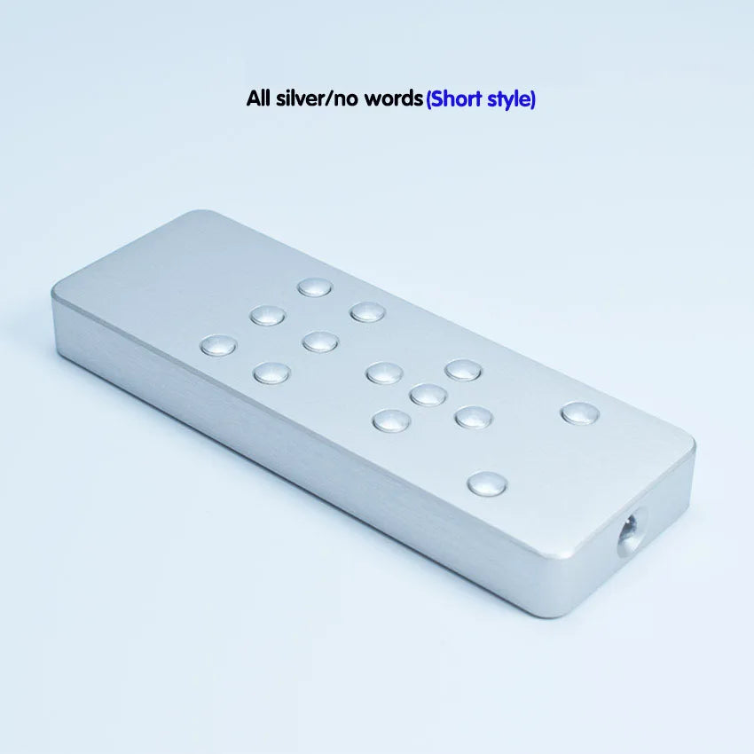 13KEY Universal Aluminum Remote Control IR Learning Remote Control For Audio TV CD VCD DVD Decoder Amplifier Pre-amp Set-top Box