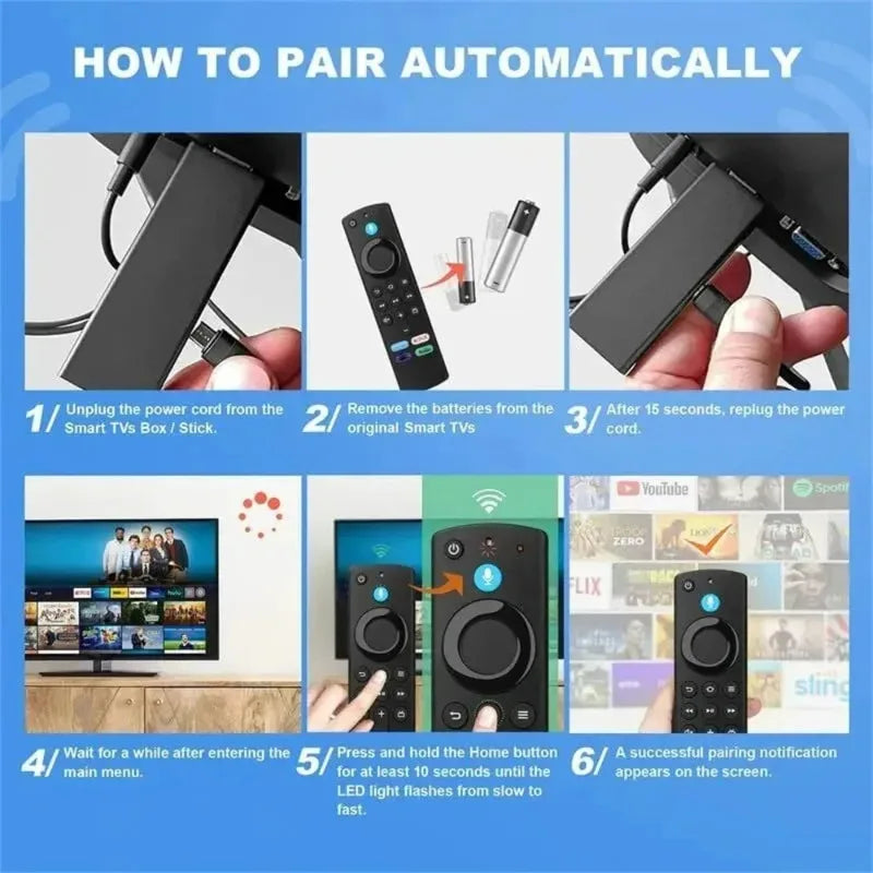 L5B83G Replacement Voice Remote Works With Alexa For Fire St