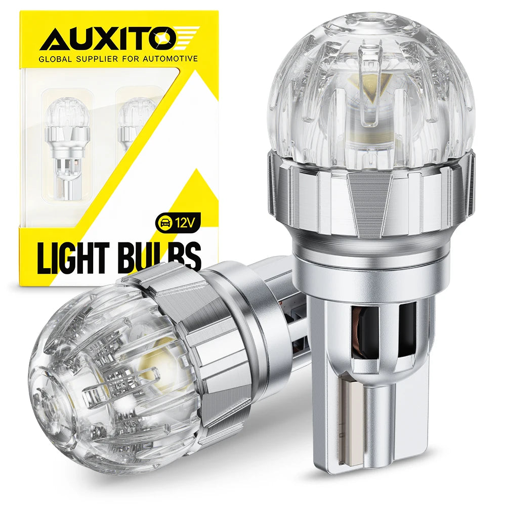 AUXITO 2Pcs 921 912 T15 LED Reverse Lights Bulb Canbus T16 W16W LED Car Backup Parking Light Auto Lamp 12V With Projector Lens