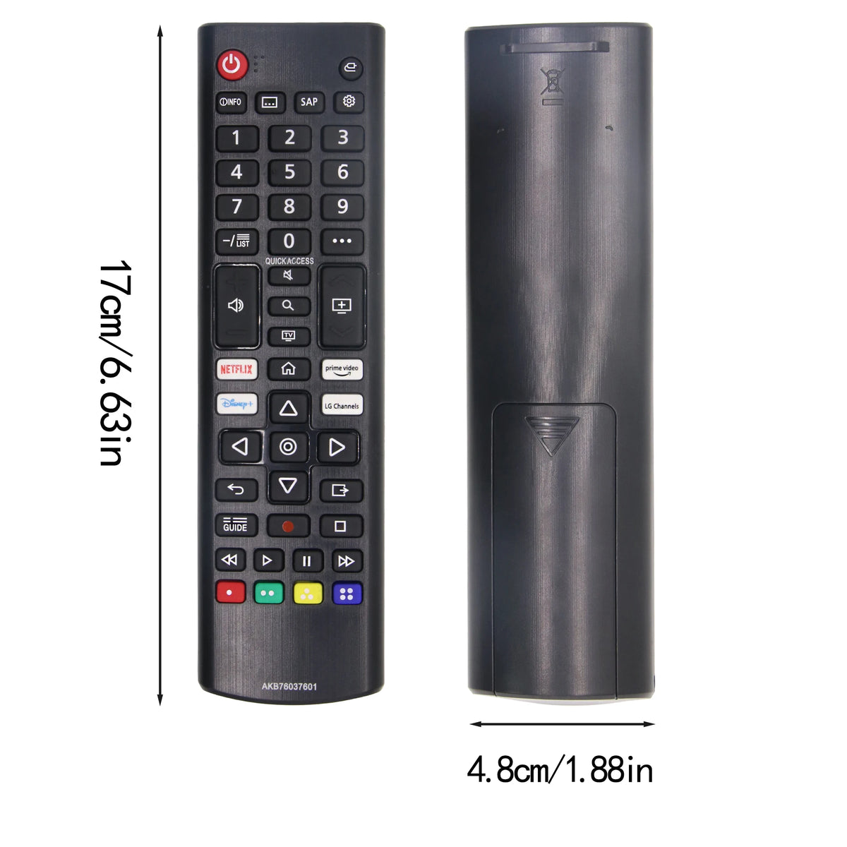 Universal Remote Control AKB76037601 for All Models LG TV LE