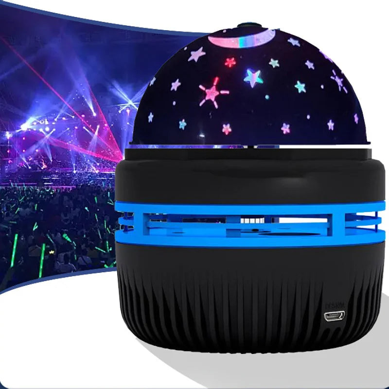 Auto Rotating LED Starry Night Light Projector Northern Ligh