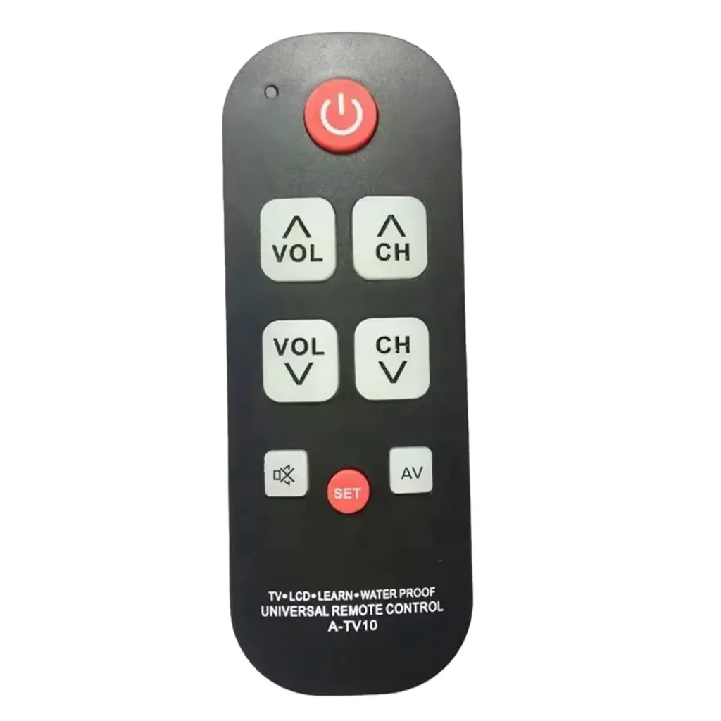 A73E-A-TV10 TV Remote for Seniors Universal Controller Simpl