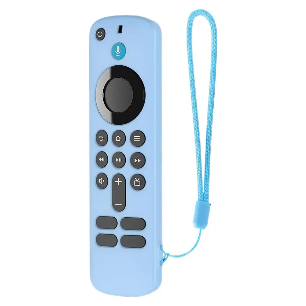 Remote Control Silicone Cover Case for Fire TV Stick HD/4K 2025 Newest Model Anti-drop Dustproof Shockproof Skin Sleeve Antifall